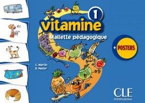 C. Martin, D.Pastor Vitamine 1 - Mallette pedagogique (4 posters + 225 flashcards) 