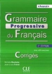 Michele Boulares, Jean-Louis Frerot Grammaire progressive du francais 2e edition Avance - Corriges - 400 exercices 