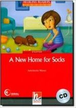 Antoinette Moses Red Series Fiction Level 1: A New Home for Socks + CD 