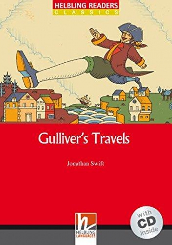 Robert Louis Stevenson Red Series Classics Level 3: Gullivers Travels + CD 