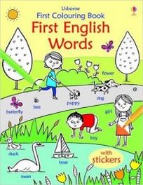 Robson Kirsteen First Colouring Book First English Words 