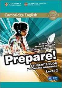 Kosta Cambridge English Prepare! Level 2 Student's Book and Online Workbook 