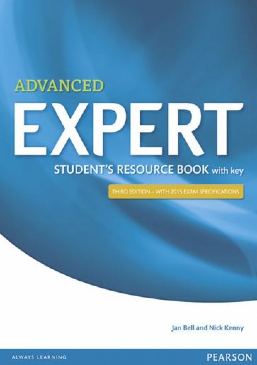 Expert Advanced Student's Resource Book with Key 