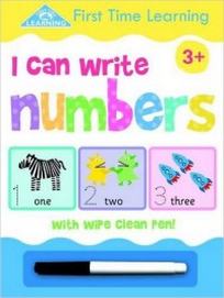 FTL Wipe Clean I Can Write Numbers 