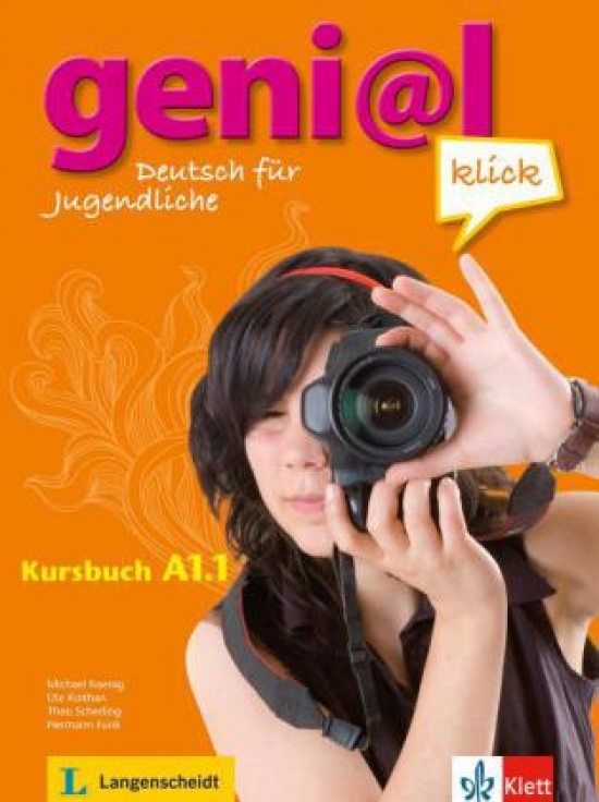 Scherling Theo geni@l klick A1.1: Deutsch als Fremdsprache für Jugendliche. Kursbuch mit Audio-Dateien zum Download 