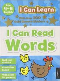 I Can Read Words age 4-5 