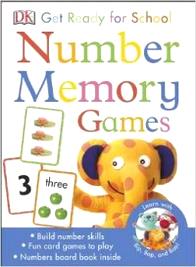 Get Ready for School Number Memory Games 