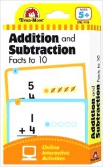 Flashcards: Beginning Addition and Subtraction Facts to 10 (Flashcards: Math) 