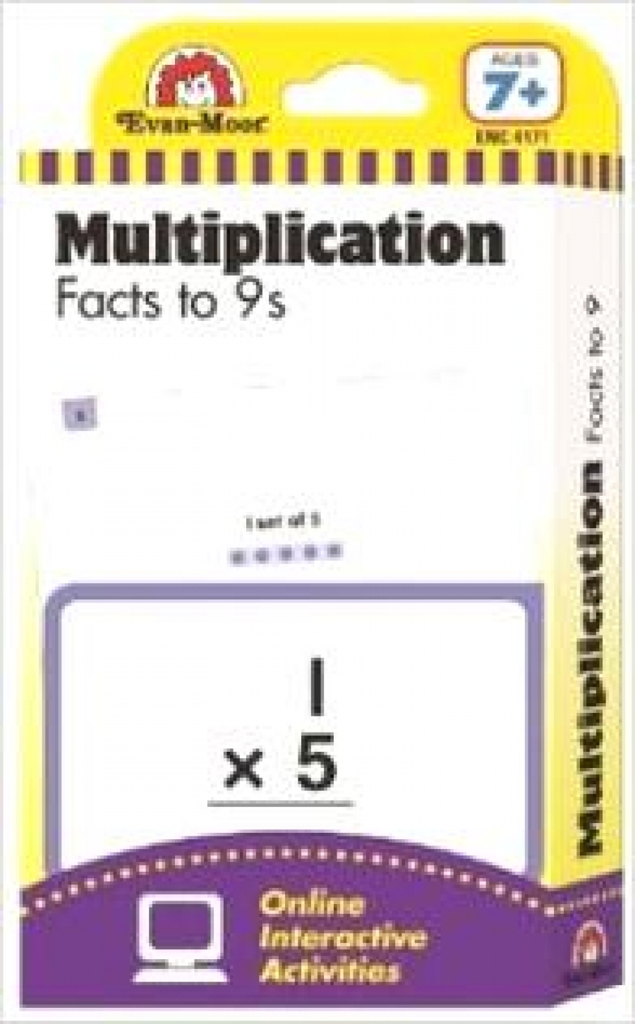 Flashcards: Multiplication Facts to 9s (Flashcards: Math) 