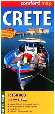 Crete: Tourist Map 