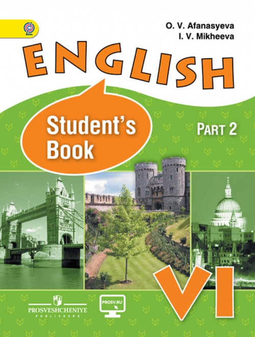 . . , . .  English 6. Student's Book.  . .  2.  . 