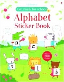 Jessica, Greenwell Alphabet Sticker Book. (Get ready for school) 