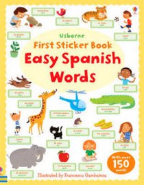 First Sticker Book: Easy Spanish Words 