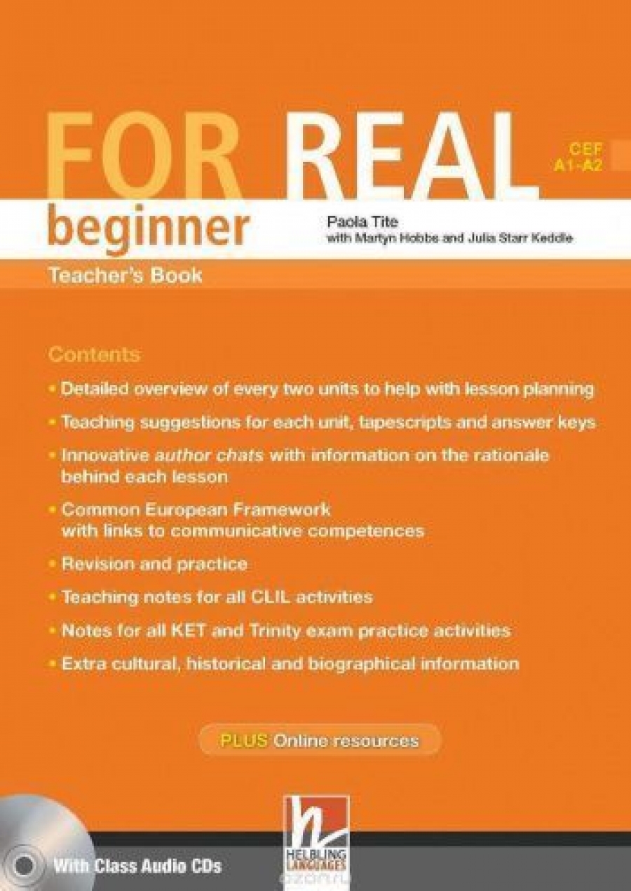 The real begin. Beginner teachers book. Keddle.
