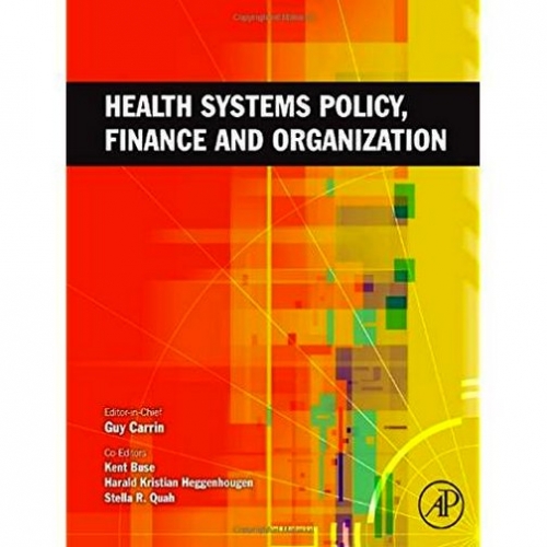 Guy C. Health Systems Policy, Finance & Organization* 