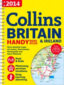 2014 Collins Britain & Ireland Handy Road Atlas 