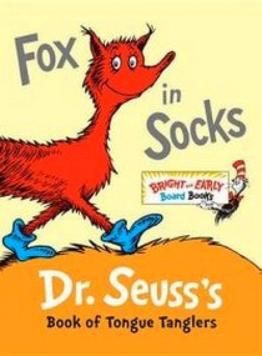 Dr Seuss Fox in Socks: Dr. Seuss's Book of Tongue Tanglers (board bk) 