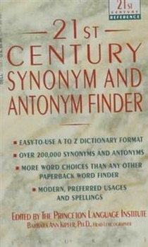 Princeton Language Institute Synonym and Antonym Finder 