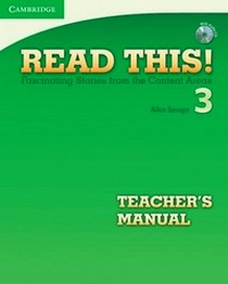 Savage A. Read This 3. Teacher's Manual: Fascinating Stories from the Content Areas 