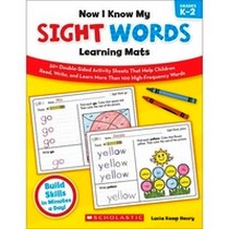 Henry Lucia Kemp Now I Know My Sight Words. Learning Mats 