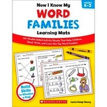 Henry Lucia Kemp Now I Know My Word Families. Learning Mats 