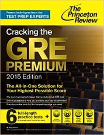 Doug P. Cracking GRE w/6 Practice Tests & online access, 2015 