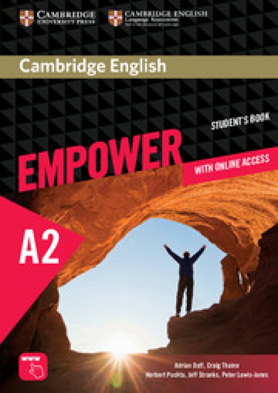 Herbert Puchta, Jeff Stranks, Peter Lewis-Jones, Craig Thaine, Adrian Doff Cambridge English Empower Elementary Student's Book with Online Assessment and Practice, and Online Workbook 