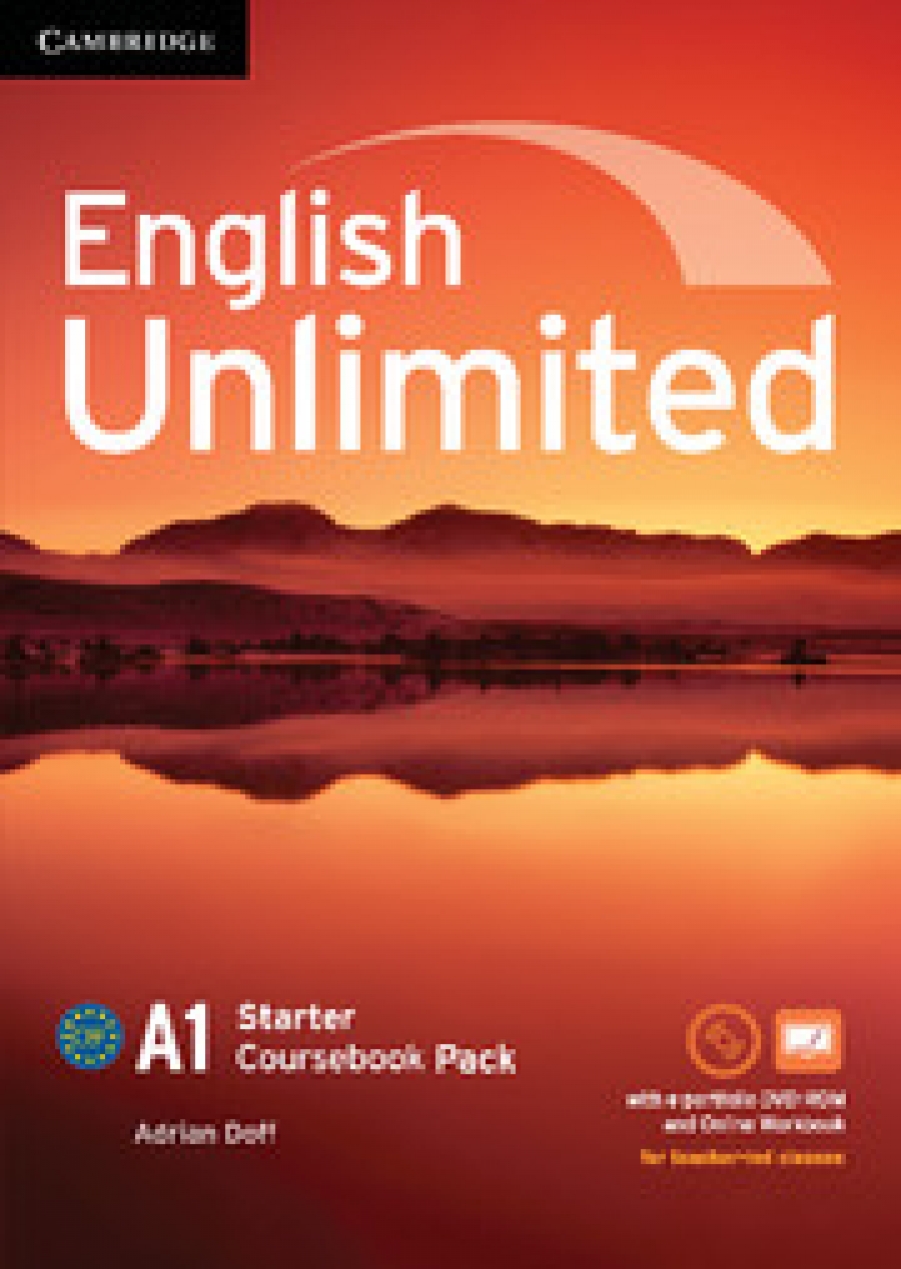 Doff Adrian English Unlimited. Starter Coursebook with e-Portfolio and Online Workbook Pack 