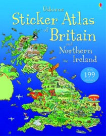 Turnbull Stephanie Sticker Atlas of Britain and Northern Ireland 