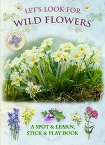 Buckingham Caz Let's Look for Wild Flowers + 30 reusable stickers 