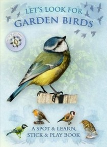 Buckingham Caz Let's Look for Garden Birds + 30 reusable stickers 