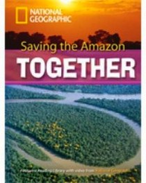 Waring R. Footprint Reading Library 2600: Saving The Amazon [Book with Multi-ROM(x1)] 