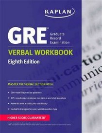 Kaplan GRE. Verbal Workbook 