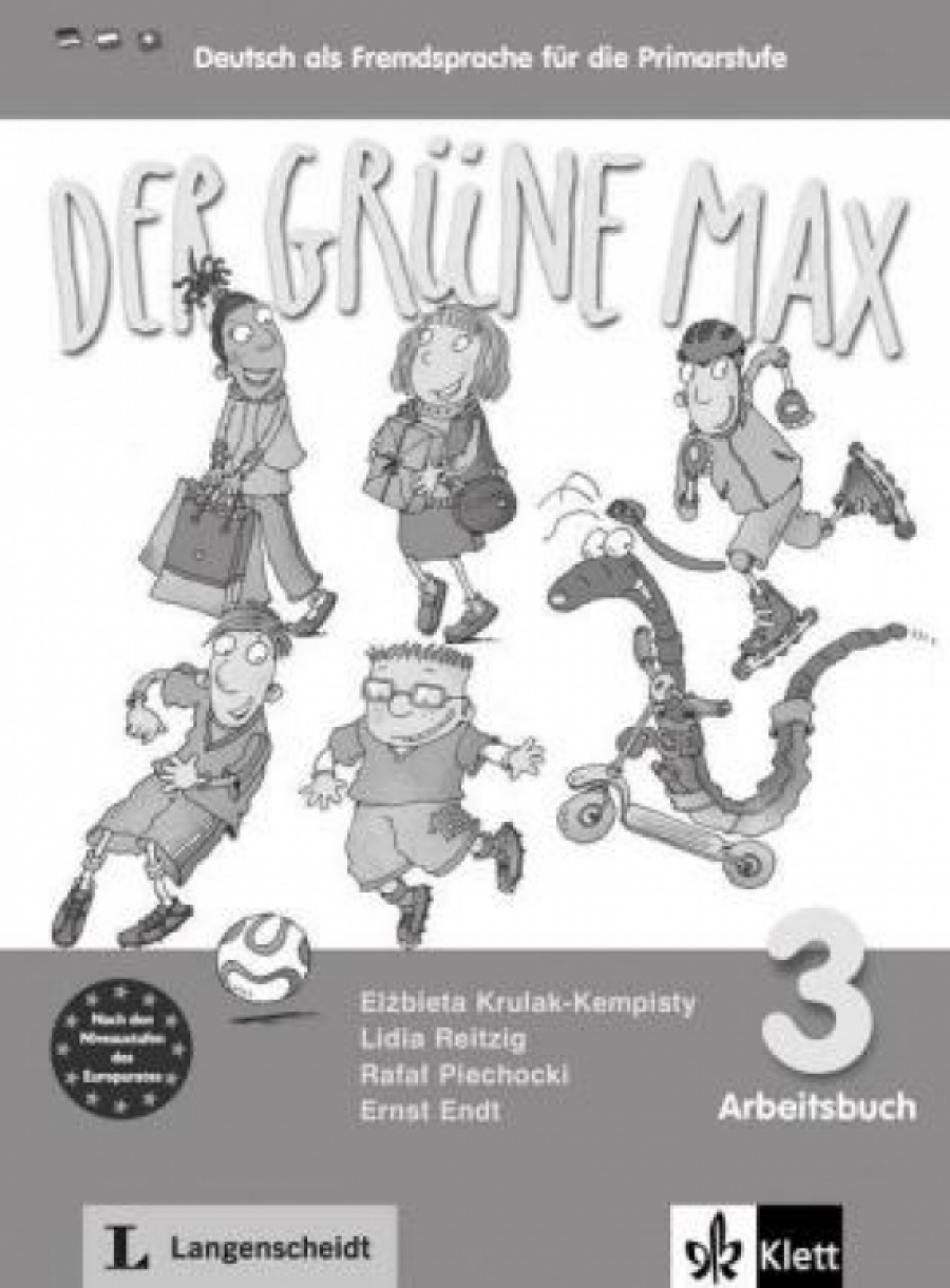 Reitzig Lidia Der gruene Max 3 Arbeitsbuch (+ Audio CD) 