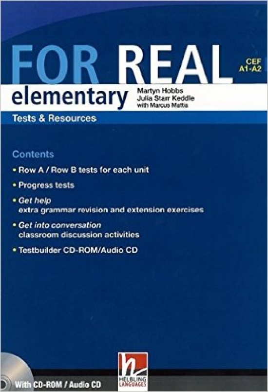 Hobbs M., Keddle J.S. For Real Elem Test/Res + CD-ROM 
