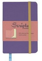 Scripta Notes. Small. Wisteria. Ruled Journal 