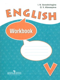 . . , . .  English 5. Workbook   .  .   