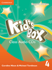 Nixon/Tomlinson Kid's Box Second Edition 4 Class Audio CDs (3 ) . 
