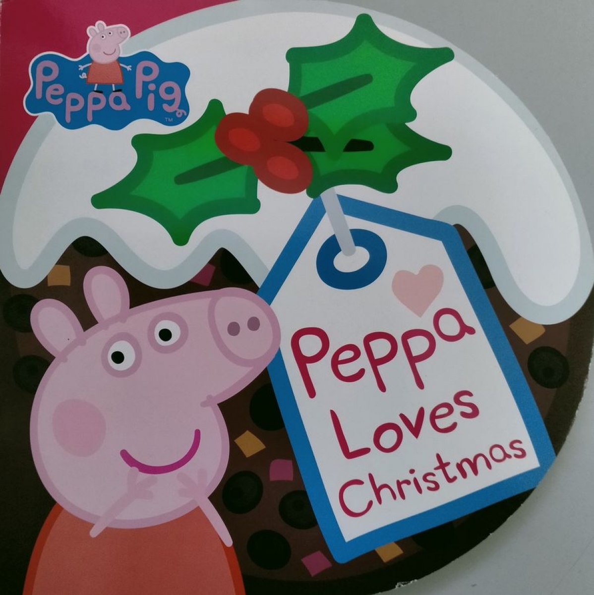 Peppa Pig: Peppa Loves Christmas (board book) 