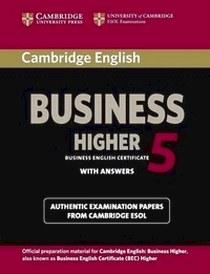 ESOL Cambridge English Business 5 Higher. Student's Book with Answers 