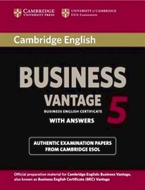 ESOL Cambridge English Business 5 Vantage. Student's Book with Answers 