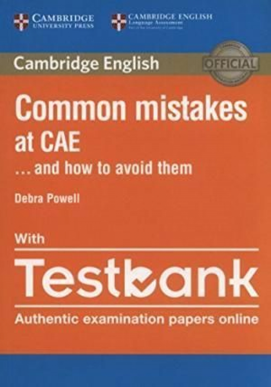 Common Mistakes at CAE Pupil's Book with Testbank 