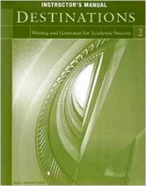 Herzfeld-Pipkin N. Destinations 2 Instructor's Manual 