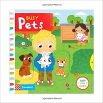Busy Pets (board book) 