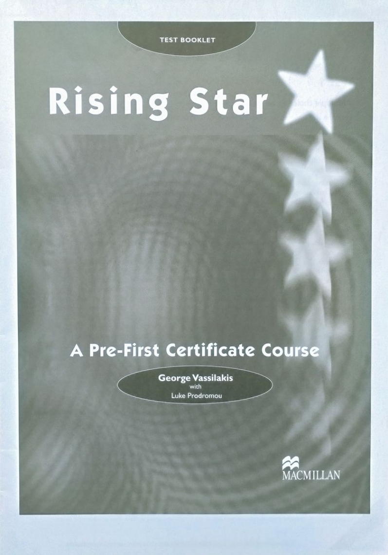 Vassilakis G. Rising Star Pre-FCE (First Certificate in English) Testbook 