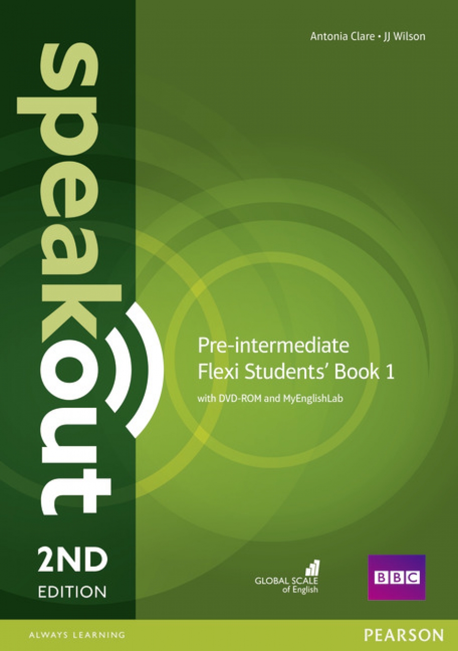 Clare, J.j., Antonia; Wilson Speakout 2nd Ed Pre-Intermediate Flexi Students' Book A with DVD and MyEnglishLab 