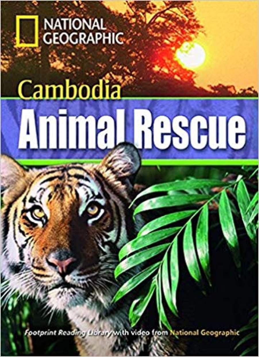 Waring R. Footprint Reading Library 1300: Cambodia Animal Rescue [Book with Multi-ROM(x1)] 