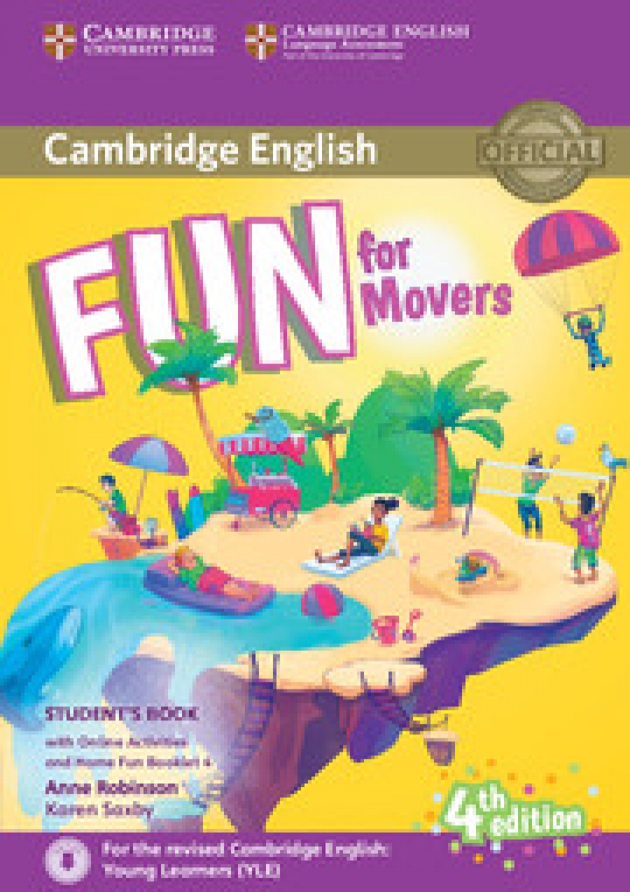 Fun for Movers 4th Edition Student's Book with Online Activities with Audio and Home Fun Booklet 4 