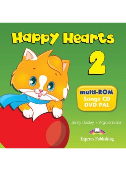 Virginia Evans, Jenny Dooley Happy Hearts 2. Multi-Rom Pal. CD     