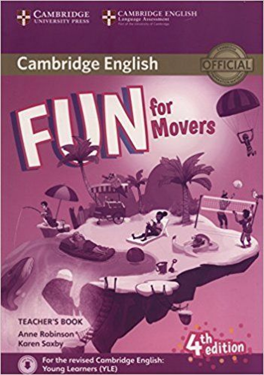 Robinson/Saxby Fun for Movers Teacher's Book with Downloadable Audio 4th Edition 